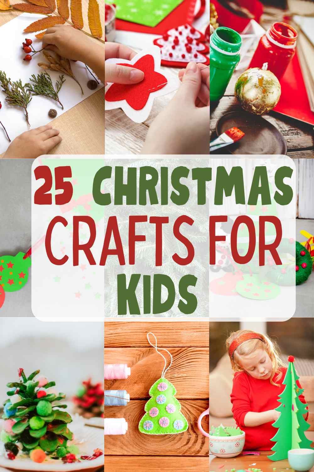 Childrens christmas crafts discount